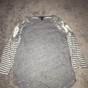 J Crew Baseball Style Shirt